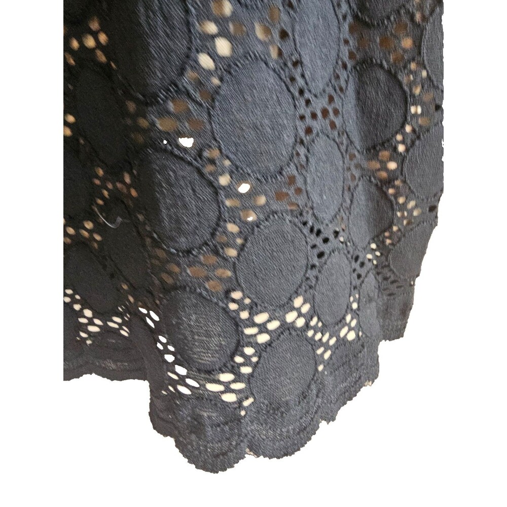 Ronnie Nicole-Size 16-Black lace dress with liner-casual and dressy - Picture 4 of 6
